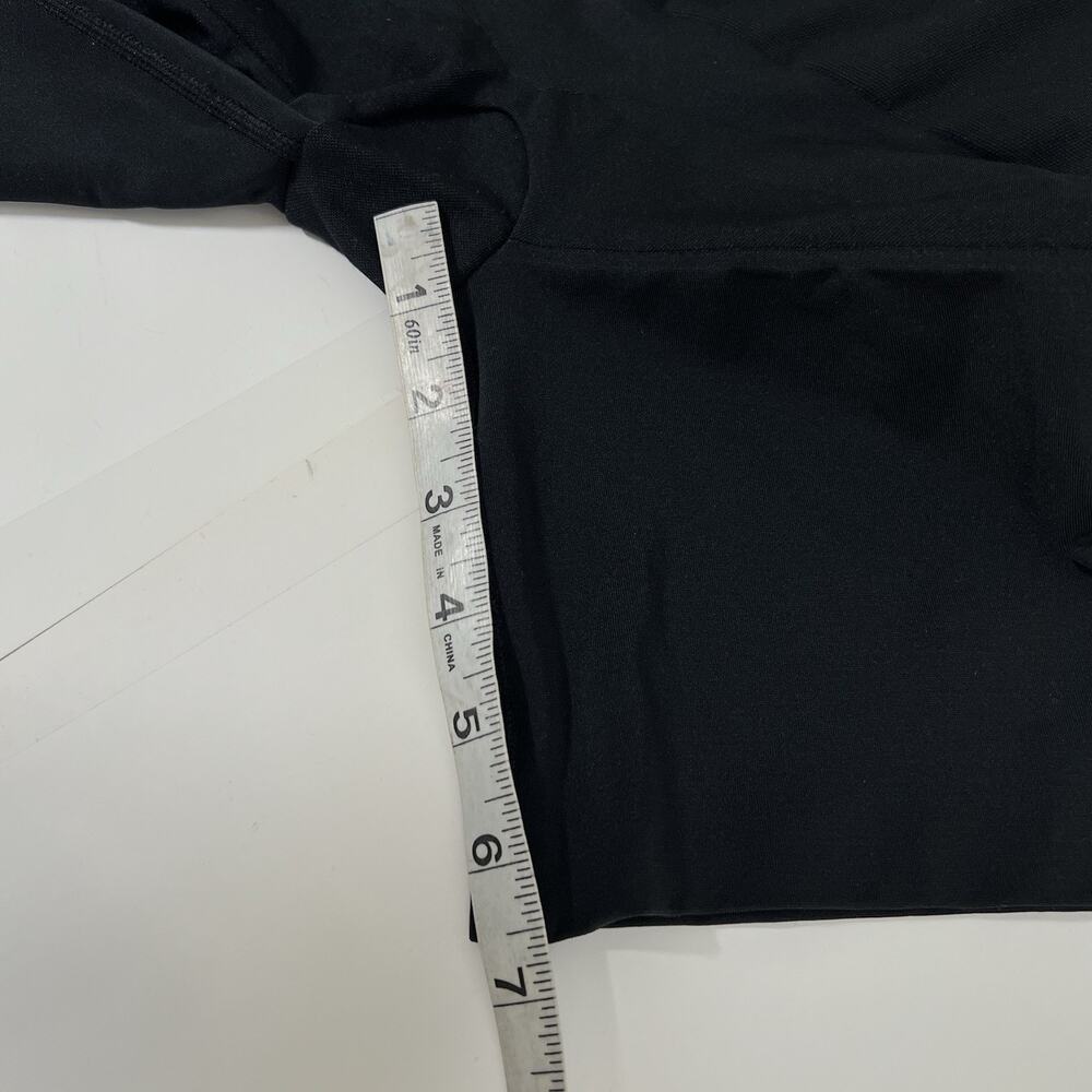 Assets By Spanx Shaping High Waist Shorts Womens XL Black 6.5” Inseam - Picture 8 of 8